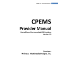 Provider Manual