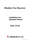 Weather Fax Receiver