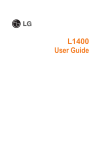 L1400 User Guide