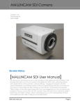 MALLINCAM SDI User Manual