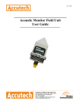 Acoustic Monitor User Manual