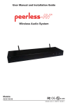 Wireless Audio System - Peerless-AV