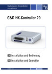 G&D HK-Controller 20 - Guntermann und Drunck GmbH