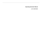 Operating Instruction Manual LCD MONITOR