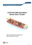 LPC2103 USB QuickStart Board User`s Guide