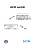 USERS MANUAL