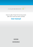 User manual - Trademark Clearinghouse