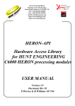 Heron-API User Manual