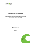 DA-3GHD-8-PL / DA-3GHD-8 User manual
