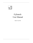 O2Search User Manual