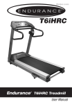 Endurance T6iHRC Treadmill