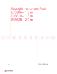 1.3 m E3661B— 1.6 m E3662B— 2.0 m
