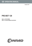 PRO-BOT 128 - produktinfo.conrad.com