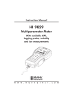 HI 9829 - Hanna Instruments