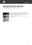 Isocyanate paint spraying: Safely managing spray booths and