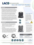 HELIUM SNIFFER PROBES