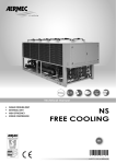 Chillers Aermec NS-F Free Cooling Technical and installation manual