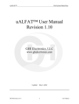 uALFAT™ User Manual Revision 1.10