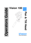 Vision 100 P an & Tilt Head