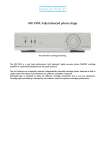 MX-VYNL Fully balanced phono stage