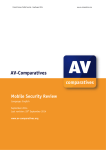 Mobile Security Report 2014 - AV