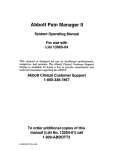 Abbott APM II Operating Manual