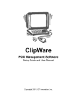 ClipWare User`s Guide