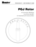 G J PGJ Rotor - Hunter Industries