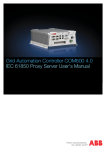 Grid Automation Controller COM600 4.0 IEC 61850 Proxy Server