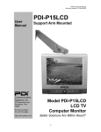 PDI-P15LCD User Manual Rev 3