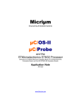 Micriµm μC/OS-II μC/Probe