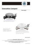 User manual Innovation Compact + Stroboscope
