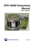 VPH-10000 Powerhead Manual