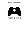Arsenal One User Manual