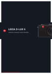 Leica D-Lux 5 User`s Manual - Downloaded from ManualsCamera