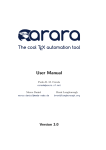 The cool TEX automation tool User Manual
