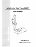 AVerMedia&reg; AVerVision300AF User&middot; Mal1ual