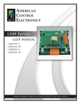 LGM Series - American Control Electronics