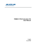 78M6613 PSU Evaluation Kit User Manual - Digi-Key