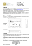 Limpet manual  - Linea Research Ltd.