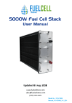 5000W Fuel Cell Stack
