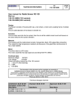 Technical Information User manual for Radial blower RG 100 Part