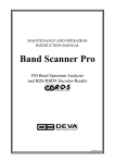 Band Scanner Pro User Manual