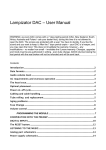 Lampizator DAC – User Manual - GPoint