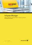 Infopost-Manager Online Help as Manual