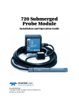 720 Submerged Probe Module User Manual