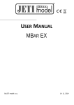USER MANUAL MBAR EX