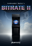 BitRate II User Manual