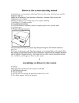 Discovery disc system operating manual Assembling you