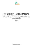 ITF SCORER - USER MANUAL